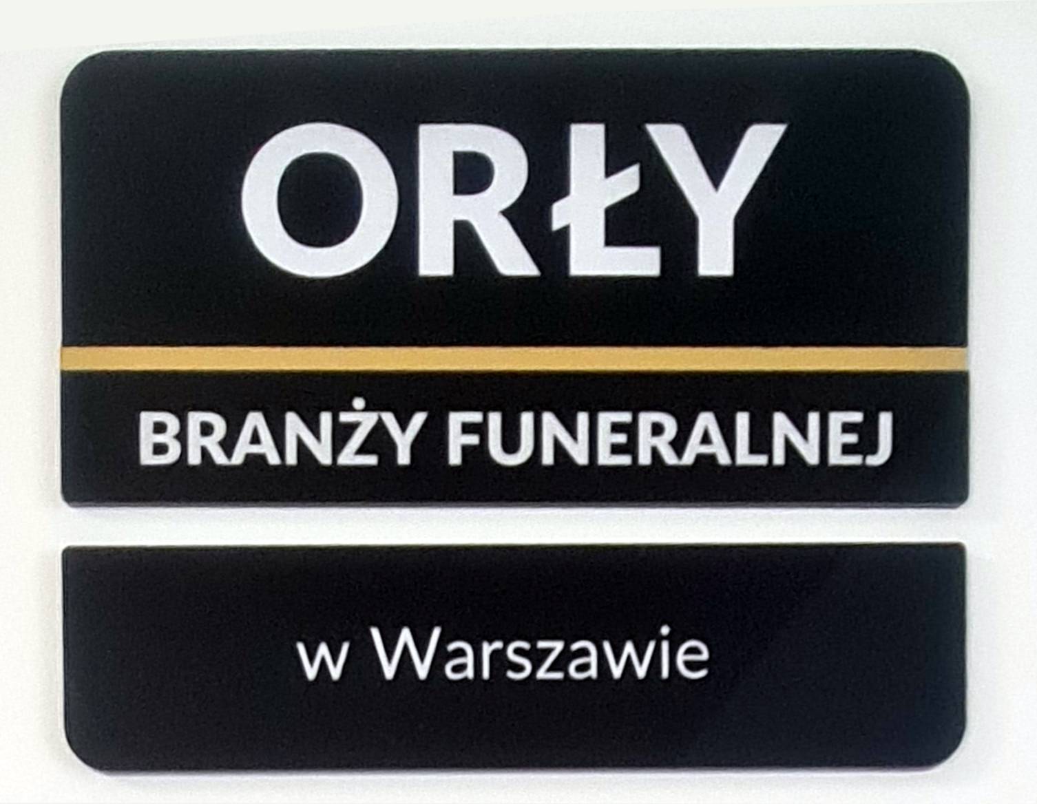 Zostaliśmy laureatem konkursu Orły Branży Funeralnej w Warszawie